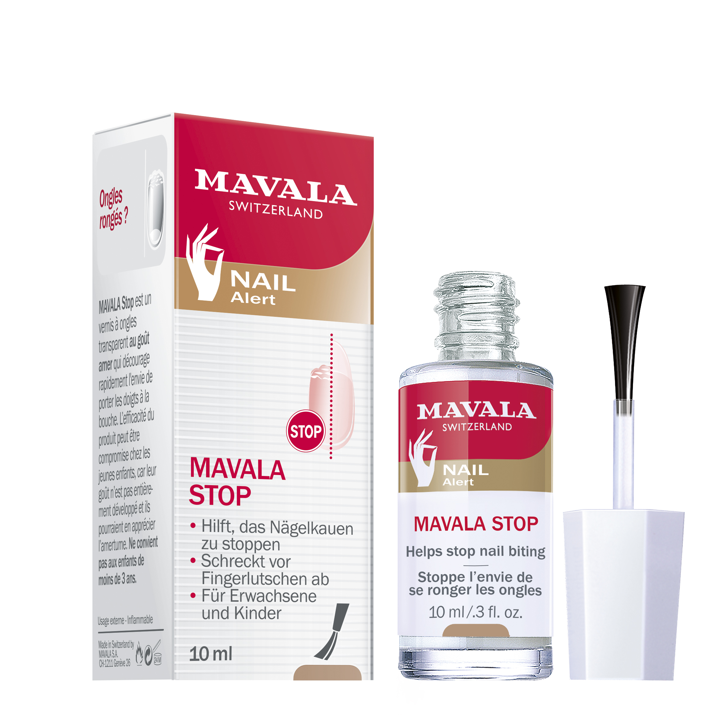 MAVALA STOP  - Hilft, das Nägelkauen zu stoppen  -  Vegan
